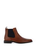 Paul O Donnell by Pod Birch Leather Chelsea Boots, Cognac