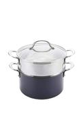 Prestige Opti Stainless Steel Steamer Set, 24cm image