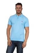 Raging Bull Big &amp; Tall Organic Signature Polo Shirt, Sky Blue image
