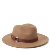 Ralph Lauren Womens Fedora Hat, Truffle image