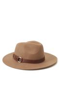 Ralph Lauren Womens Fedora Hat, Truffle image