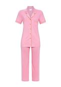 Ringella Contrast Trim Pyjama Set, Pink image