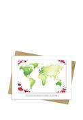 Rita Oates Derry Hearts Greeting Card image