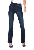 Salsa Secret Soft Touch Push in Bootcut Jeans, Dark Blue Denim image