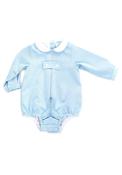 Sardon Baby Boys Cord Romper, Blue image