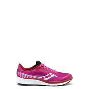 Saucony Girls Ride 14 Form Fit Trainers, Pink