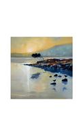 Sharon McDaid Heavenly Haze Framed Art 18x18 image