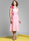 Sisters by Caroline Kilkenny Allie Midi Dress, Soft Pink image
