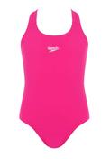 Speedo Girls Essentials Endurance Swimsuit, Pink image