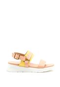 Gordon Jack Contrast Buckle Strap Sandals, Blush image