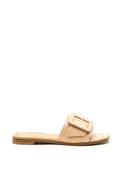 Sprox Croc Buckle Strap Slip on Sandals, Light Pink image