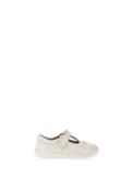 Start Rite Girls Leather Puzzle T-Bar Shoe, White image