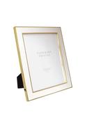 Tipperary Crystal White Enamel Photo Frame, 8x10in image