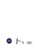 Tommy Hilfiger Mens Signature Circle 2790353 Cufflinks, Navy image
