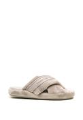 Tommy Hilfiger Womens Comfy Strap Slippers, Grey image