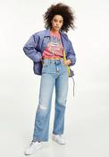 Tommy Jeans Womens Betsy Straight Leg Jeans, Light Blue image