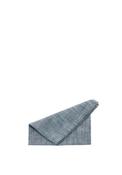 Walton &amp; Co. Chambray Cotton Set of 4 Napkins, Flint Blue image