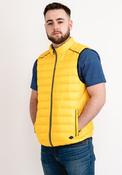 White Label Contrast Zip Gilet, Yellow image