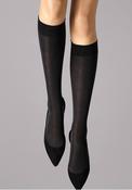 Wolford Velvet De Luxe Knee High Tights, Black image
