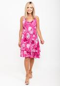 Seventy1 One Size Outline Print Dress, Cerise image