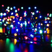 1500 Multicolour Multifunction Decor Tree Lights with Green Cable image