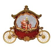 LED Santa Carriage Spinner 26cm image