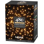 480 Antique White Multifunction String Lights Green Cable image