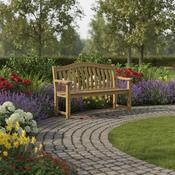 5ft Redcliffe Oiled Acacia Wood Turnberry Bench