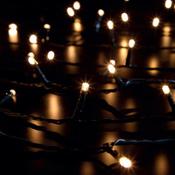 720  Antique White Multifunction String Lights with Green Cable image