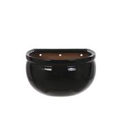 Wall Pot in Black