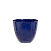 Blue Leaves Pot 32Cm