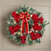 Christmas Deluxe Hydrangea Wreath 76cm image