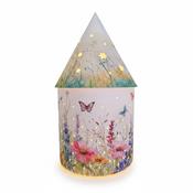LED Floral House 27cm
