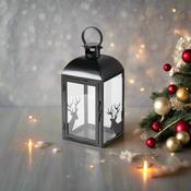 Lantern Vilbert Metal Reindeer Design 34.7cm image