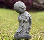 Monk Standing Bent Sideways 20cm
