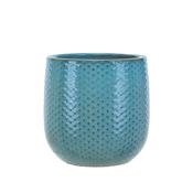 Nova Dot Dark Light Blue Pot