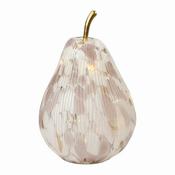 LED Pear Pink Spotted Pear 23cm
