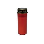 Red Solar Grave Light Candle