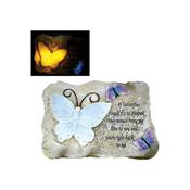 Solar Stone with Butterflies