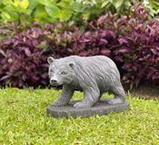 Walking bear on base - 32cm Length.