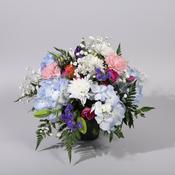 Heavenly Blue Remembrance Posy