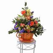 Cup of Blossoms Flower Arrangement