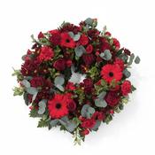 Rose &amp; Eucalyptus Grave Wreath