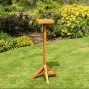 Wooden Bird Platform Table