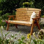 Hetton Wooden Bench Large image