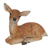 Vivid Arts Real Life Laying Fallow Deer 25CM