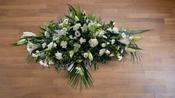 Fresh Flower Coffin Spray