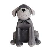Dog Door Stop Grey 21x33cm