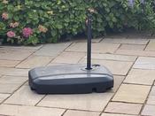 Water/Sand Filled Parasol Base (Black)