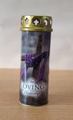 “In Loving Memory” Candle with Brass Wind Protector Lid